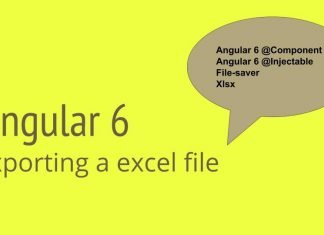 Exporting an Excel file in Angular