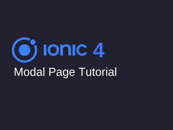 How to a call function after dismiss the Modal in Ionic 4 - Rahul ...