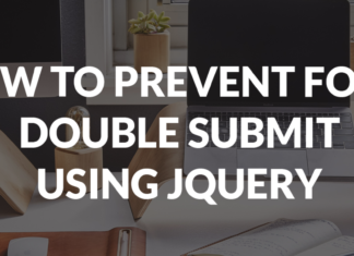 Prevent double submission of forms in jQuery